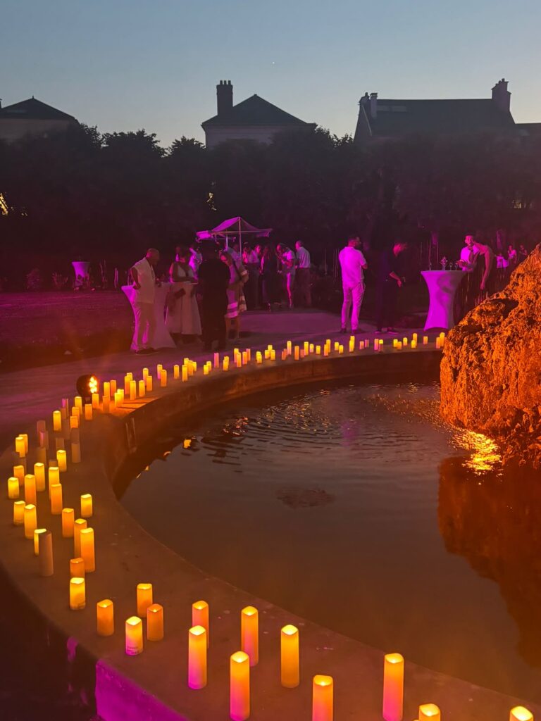 Cocktail de 450 convives dans le Jardin Bossuet à Meaux