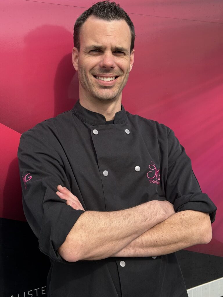 Brice, second de cuisine de MG Traiteur